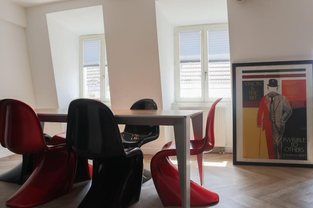 Appartement Le Contemporain, Hypercentre Mulhouse Extérieur photo